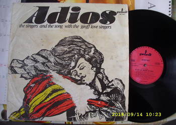 Winyl LP; Adios--The singers, Pronit SX 1801.