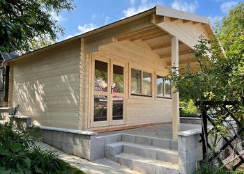 Drewniany domek dom letniskowy Helena 27m2