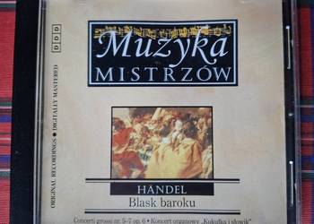 Muzyka mistrzów Handel Blask baroku CD