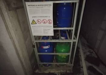 Klatka na butlę gazowe