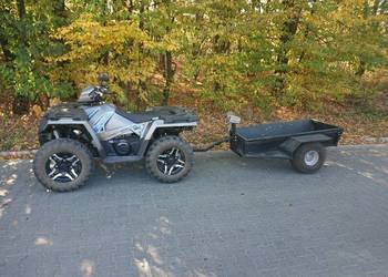 Przyczepa myśliwska na polowania do ATV quad