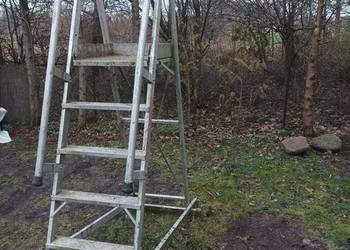 Rusztowanie drabina aluminiowa jezdna Faraone.