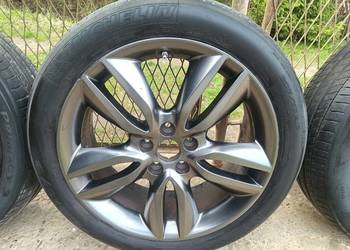 Oryginalne Alufelgi 19" HYUNDAI Grafit | Michelin 205/55 R19 | Stan BDB! +