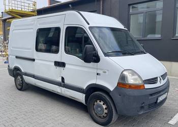 Renault MASTER II 2010r 2.5 dCi 100km L2H2 7 osob FV VAT 23%