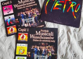 Musical Metro i Przeboje Musicali wszechczasów - trzy płyty CD.