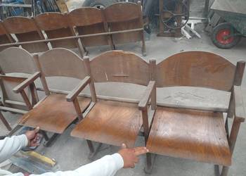 Krzesła kinowe / 1 rząd - 5 krzeseł