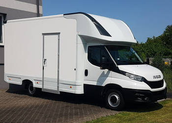 Iveco Daily KONTENER NISKOPODŁOGOWY 4,43x2,23x2,42 SKLEP BAR FOODTRUCK KAM…