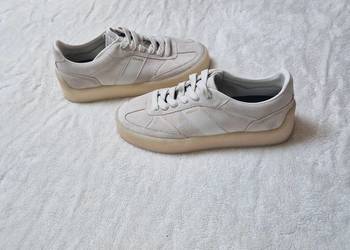 Nowe beżowe zamszowe buty sportowe męskie sneakersy Hugo Boss rozmiar 42