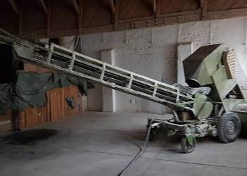 Kombajn załadunek zboża Taśmociąg Świder zbierak do pelletu 380v