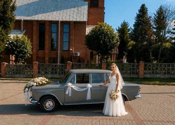 Fiat 1300 Berlina auto do ślubu
