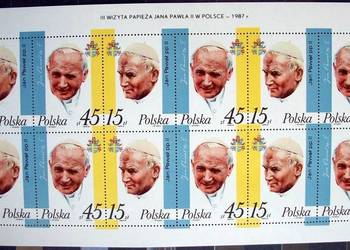 Znaczki polskie rok 1987 Fi Ark 2951 - 2952