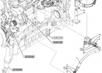New Holland T6070 Hydroakumulator 47388775