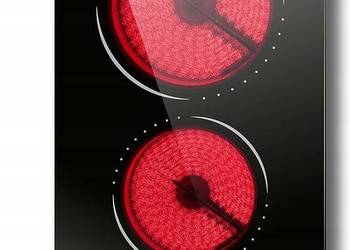 Hobsir Płyta ceramiczna z wtyczką, 30 cm, 3000 W strefa podwójna Używana