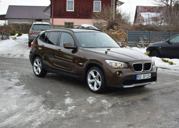 BMW X1 2.0D 177KM/ Navi/ Kamera/ 2 KPL KÓŁ/ Brązowy Metalic/ Sprowadzony I…