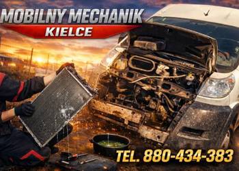 Mobilna wymiana chłodnicy Kielce wody cieczy z dojazdem