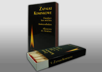Ekstra Długie ZAPAŁKI do grilla kominka pieca świec 100 szt