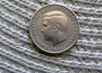 Grecja 1 Drachma 1966r - Król Konstantyn II