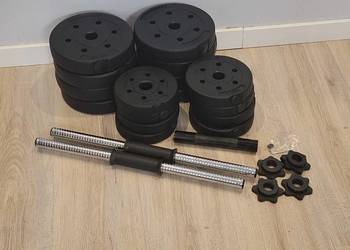Zestaw hantli 8x2,5kg , 4x1,25kg , 4x1kg