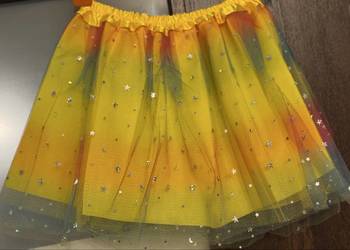 Tutu tęczowe z gwiazdkami • Halloween / Balerina