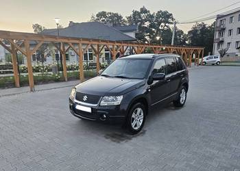 Suzuki Grand Vitara 2007r. 1.9Ddis 129KM *4x4 *Skóra *Szyberdach *Alu 17