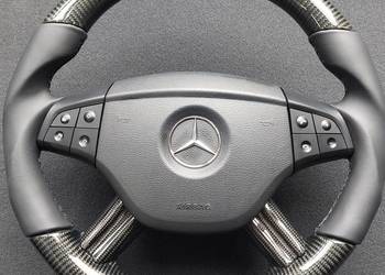 Kierownica mercedes w164 w251 carbon modyfikacja