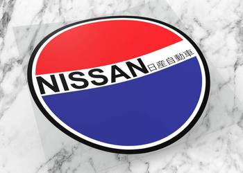 Naklejka NISSAN 6 x 6 cm oldschool jdm japan drift