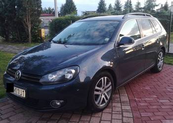 Golfi VI 1.6  Highline 3,6l/100, nowe sprzęgło,EGR, 1-wł, bezwyp, pełna opc