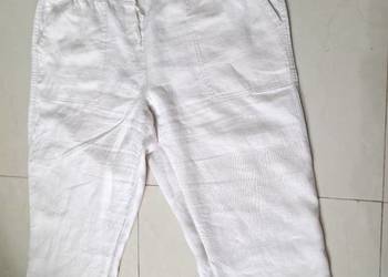 Spodnie lniane Gerry Weber len XXL