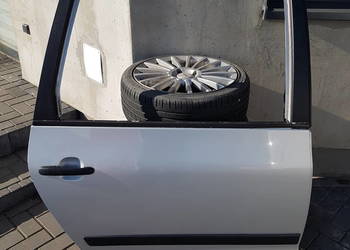 VW SHARAN MK1 ALHAMBRA GALAXY 2001 2003 DRZWI PRAWE TYL SREBRNE