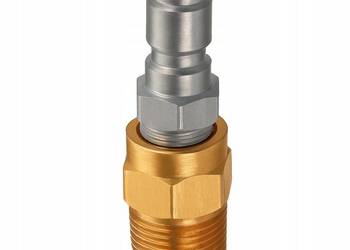 Wtyk Szybkozłącza M22M–3/8 | Gwint M22 Zewnętrzny | Stal Ocynkowana