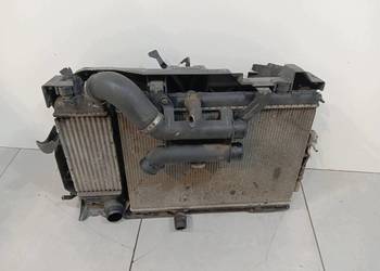 CHŁODNICA WODY KLIMATYZACJI INTERCOOLER WENTYLATOR KPL Peugeot 407 I