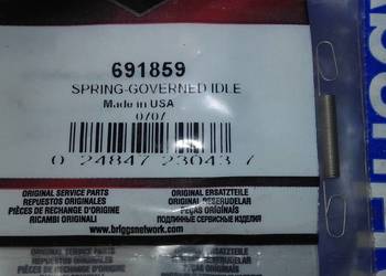 Sprężyna regulatora obrotów Briggss