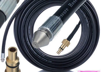 Wąż do Czyszczenia Kanalizacji 25m – do Lavor, Parkside | 160 bar, 60°C