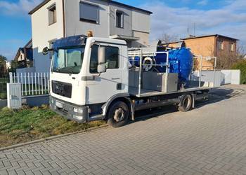 Samochód auto pojazd asenizacyjny Man TGL 8.210 do toalet przenośnych