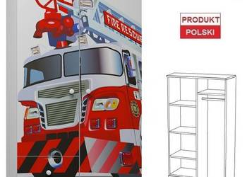 STRAŻ POŻARNA 13 - N8 szafa dziecięca 80x53 w.190 STRAŻ POŻARNA 13 - N8 szafa dziecięca 80x53 w.190