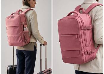 PLECAK PODRÓŻNY KABINOWY 25L - (40x30x20 cm) Idealny bagaż podręczny: Wizza