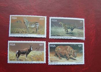 RPA 1976 MNH Mi. 500/03 Fauna Dzikie Zwierzęta  a
