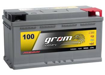 Akumulator  100Ah 900A GROM Premium