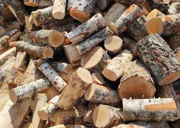 Łupanie rąbanie drewna u klienta