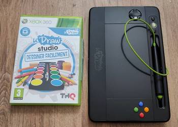 Xbox 360 Kontroler UDRAW Tablet + Gra
