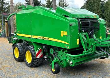 Sprzedam prasoowiajrke john deere 744H Mchale Fusion 3 Kuhn Krone Vicon