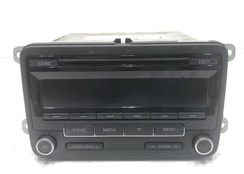 RADIO VW GOLF VI 1K0035186AN 08-14 ODTWARZACZ MULTIMEDIA, STEREO