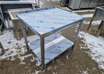 Stół Gastronomiczny Z Półką Stal Nierdzewna 100/80/85