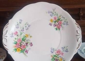 Patera. Fiołki. Queen Anne. Old Country Spray. Made in England.
