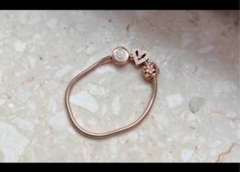 Bransoletka z Pandory różowe złoto