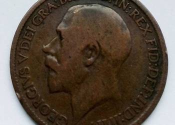 WIELKA BRYTANIA-ONE PENNY-1921 r