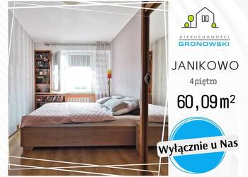 60,09 m2 w JANIKOWIE | 3 pokoje gotowe do zamieszkania!