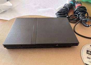Konsola PlayStation 2 / GTA San andreas / zestaw Singstar