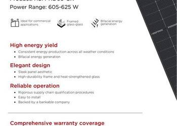 PALETA 36 szt. TCL Solar 615W HSM-ND66-GR615