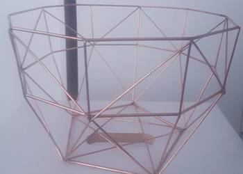 Promocja stylowy koszyk z metalu